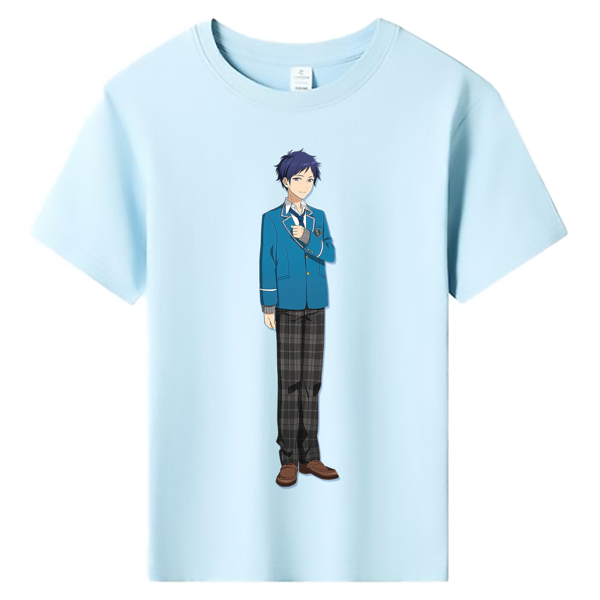 （画像用） あんさんぶるスターズ! Ensemble Stars 綿100％キッズTシャツ（フロントプリント）